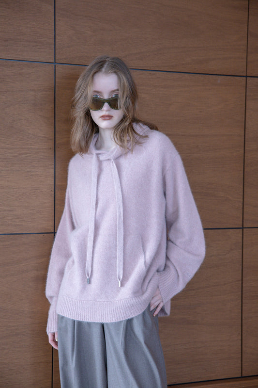 26AW Sweat à capuche en renard et raton laveur /CT26330