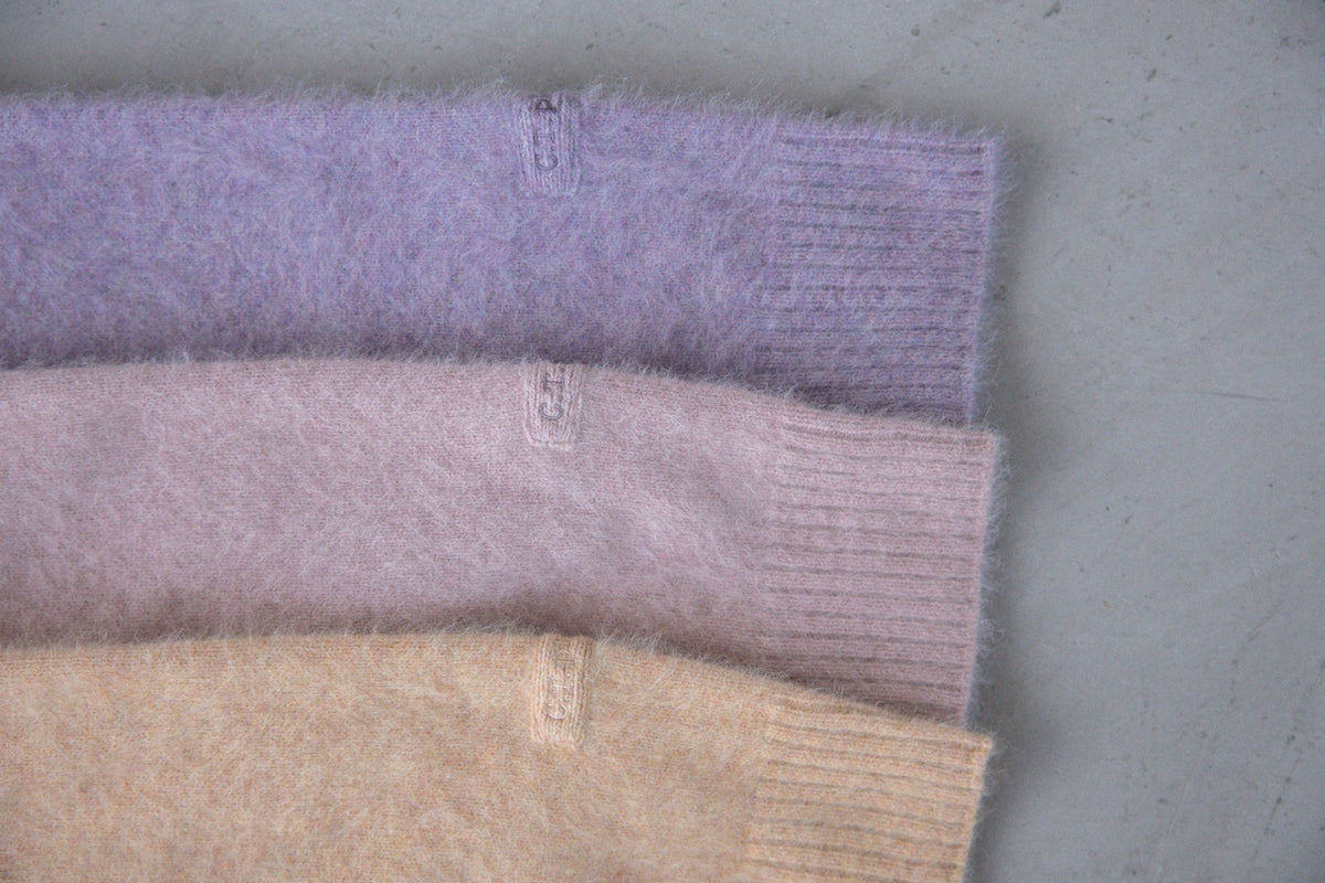 26AW Sweat à capuche en renard et raton laveur /CT26330
