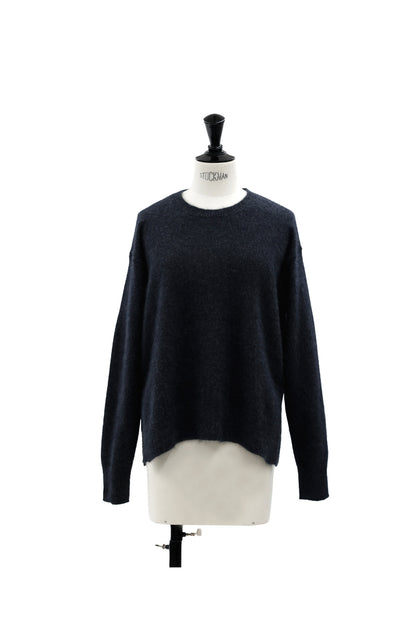 24AW Pull fente latérale en laine de raton laveur  /CT21355