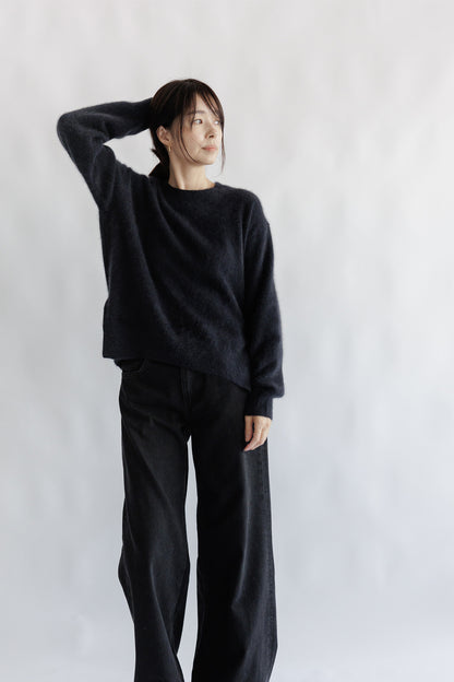 24AW Raccoon side slit pullover /CT21355