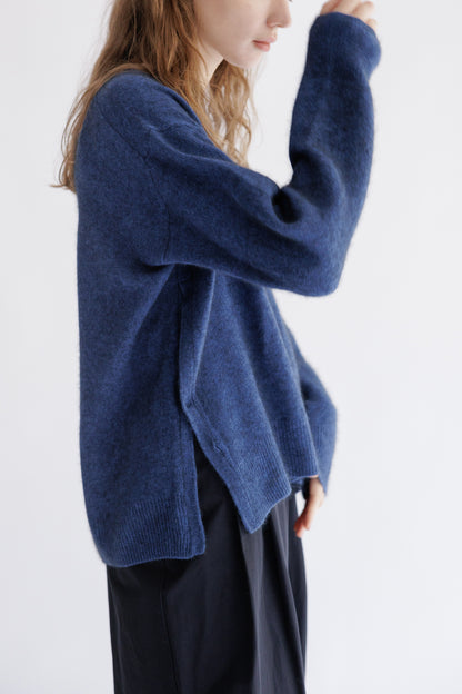 24AW Raccoon side slit pullover /CT21355