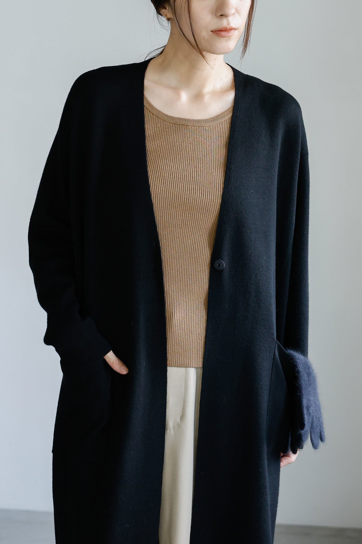 Archive item RWS wool long cardigan /CT22313