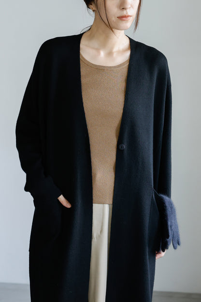 Archive item RWS wool long cardigan /CT22313