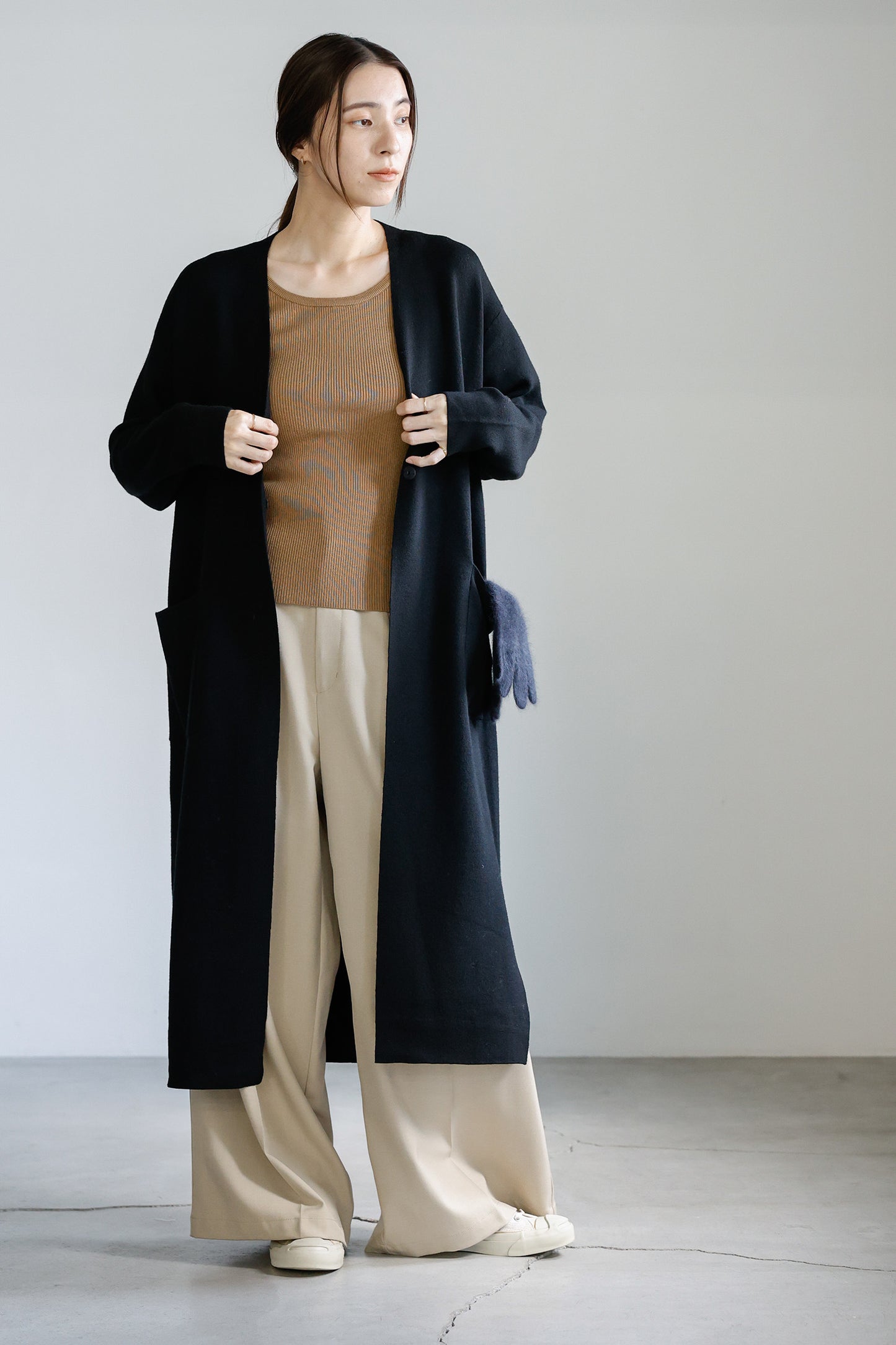 Archive item RWS wool long cardigan /CT22313
