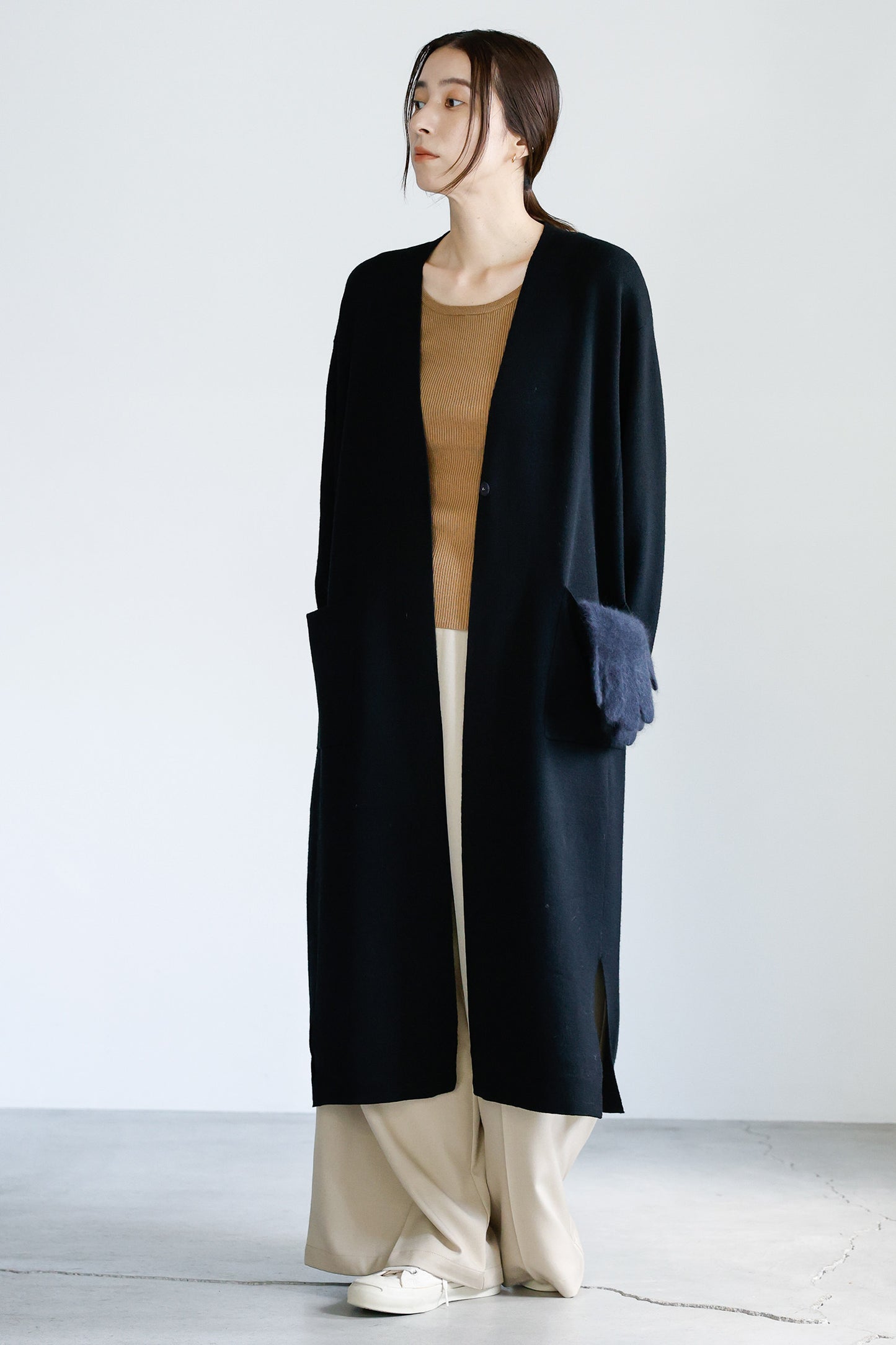 Archive item RWS wool long cardigan /CT22313