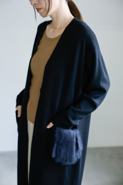 Archive item RWS wool long cardigan /CT22313