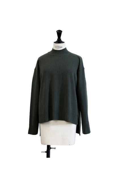 Yak wool high neck pullover /CT22321