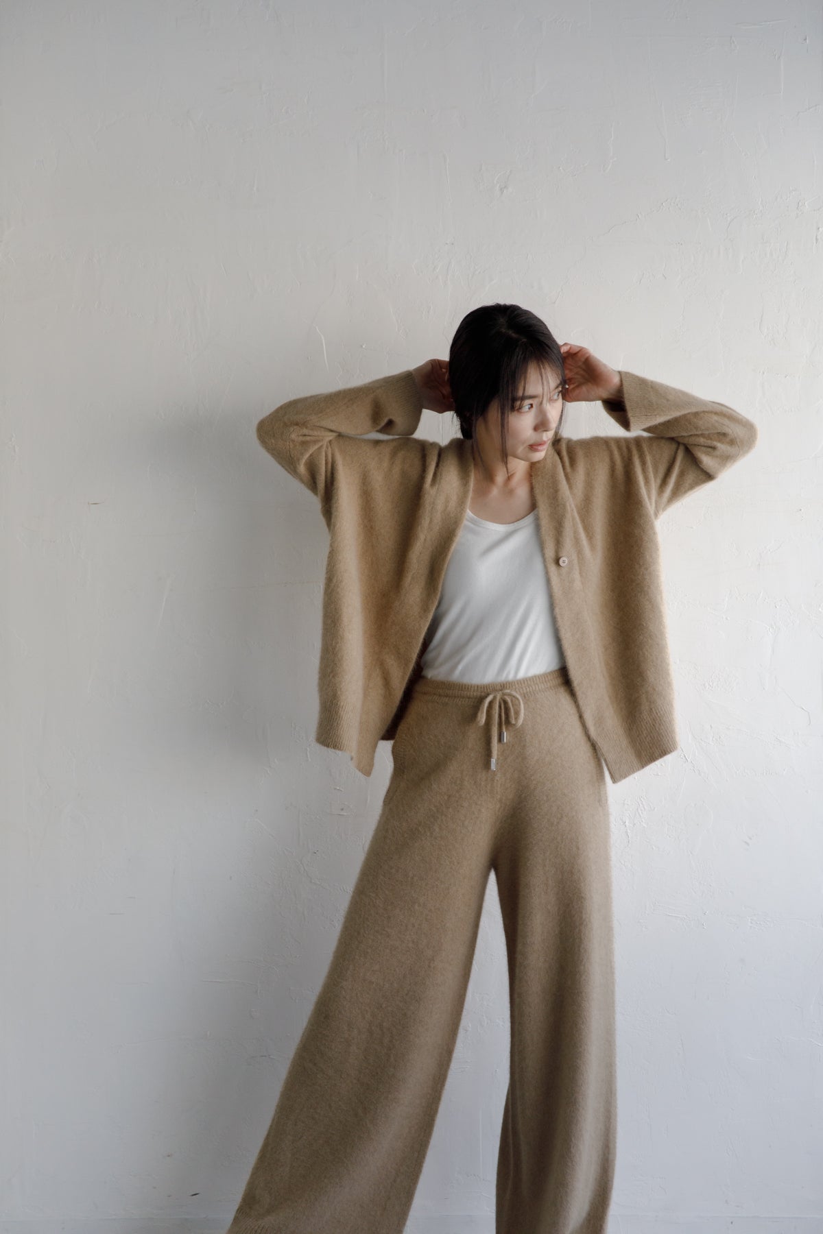 24AW Raccoon fox wide pants  /CT24326