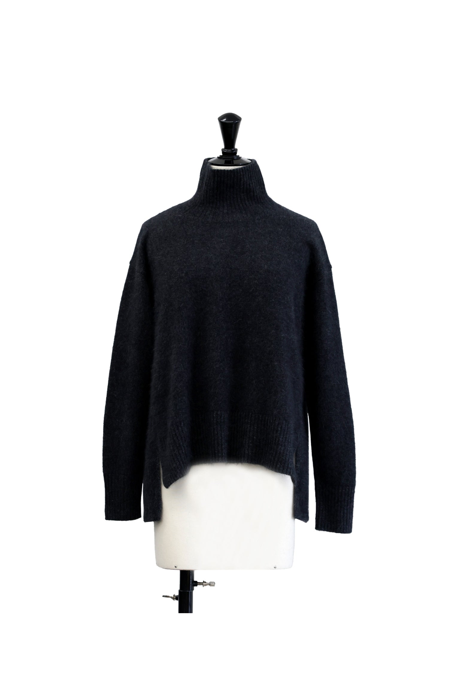 24AW Pull à col roulé en renard raton laveur /CT23335