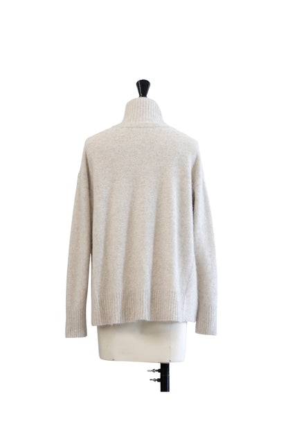 24AW Pull à col roulé en renard raton laveur /CT23335