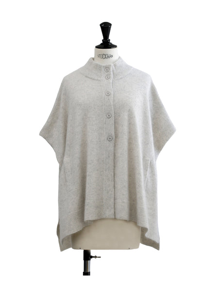 24AW Poncho en laine de raton laveur /CT23338