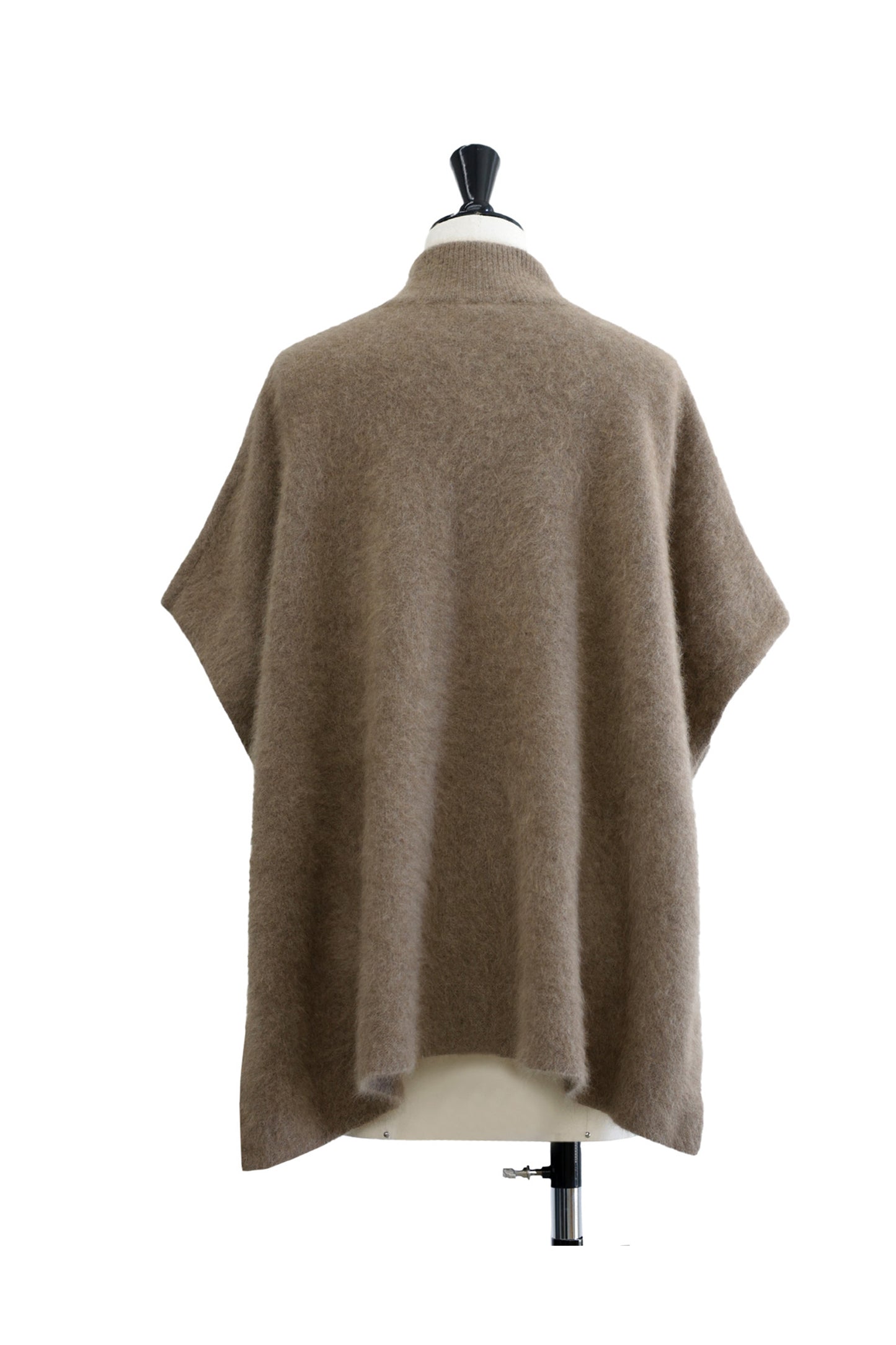 24AW Poncho en laine de raton laveur /CT23338