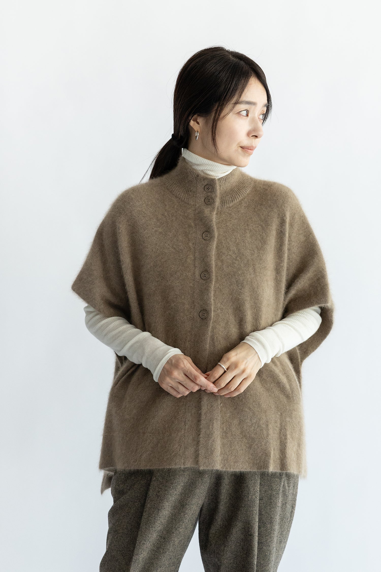 超美品　plage Poncho コート 38サイズ 超美品 plage Poncho コート 38サイズ