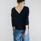 24SS Silk cashmere wide rib 2way pullover /CT24115【CP04】