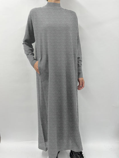 24AW Rws wool high neck dress /CT24307