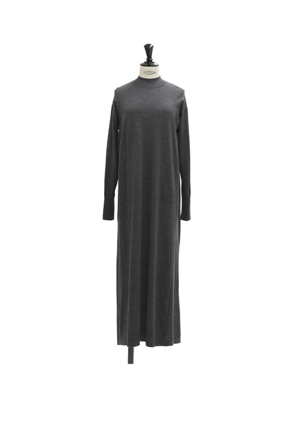 24AW Robe à col montant en laine Rws  /CT24307