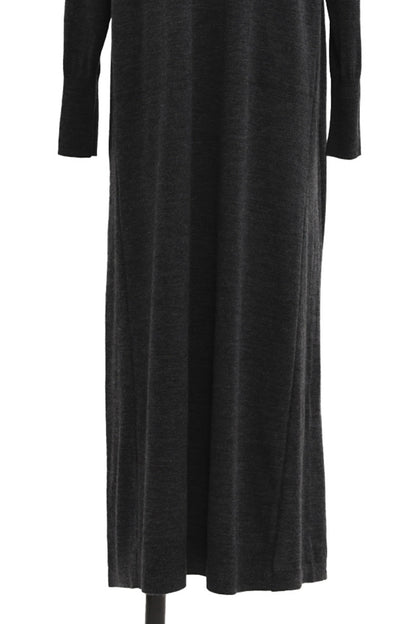 24AW Rws wool high neck dress /CT24307