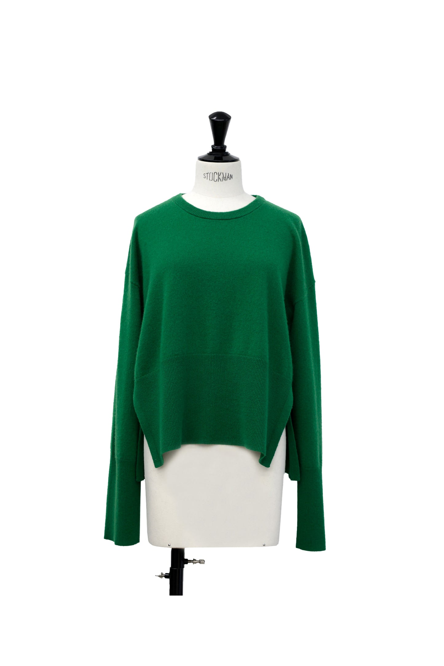 24AW Cashmere long rib pullover /CT24313