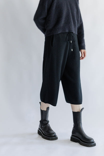 24AW Cashmere cropped pants /CT24315