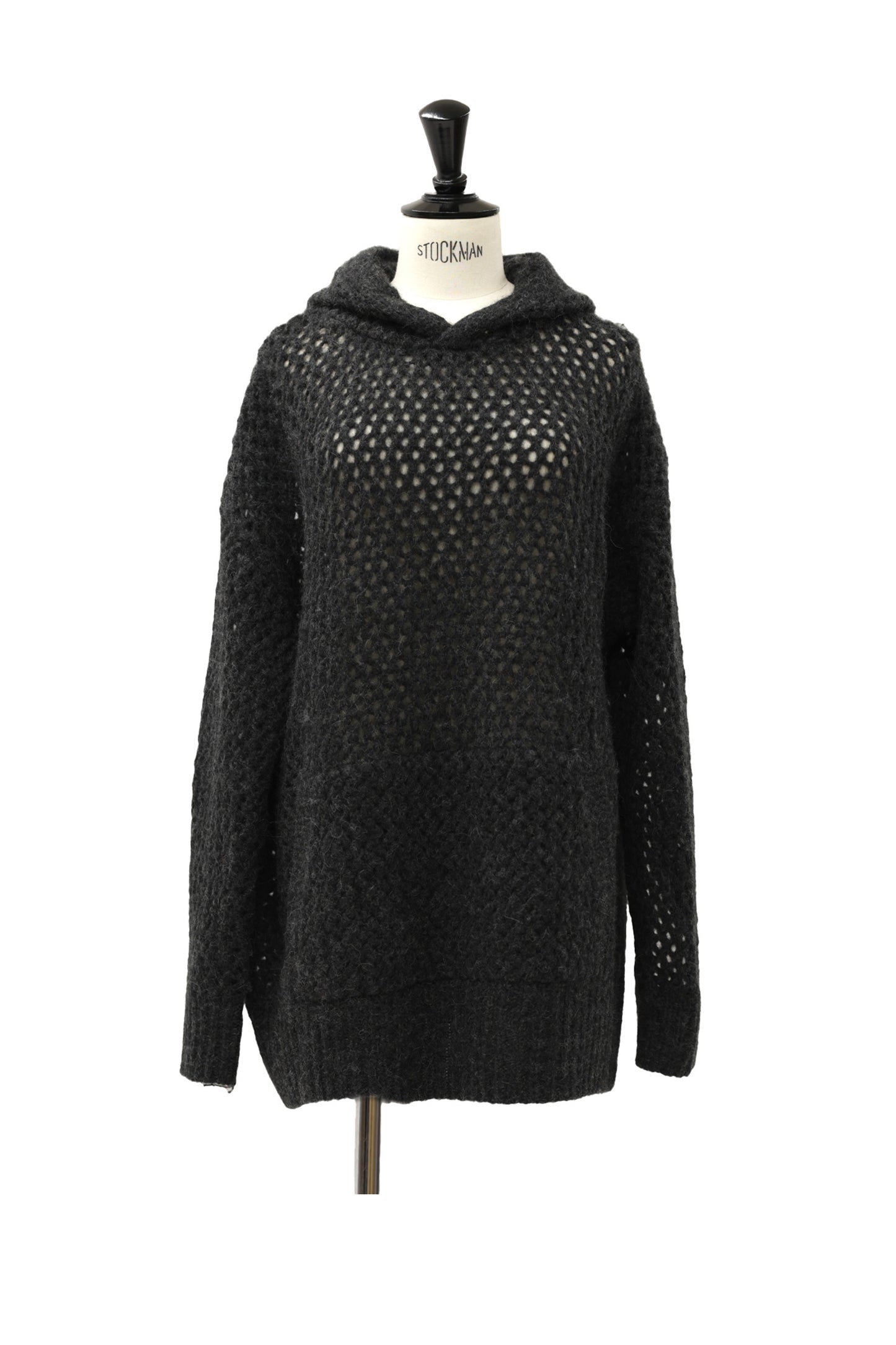 24AW Sweat à capuche en maille de laine d'alpaga  /CT24318