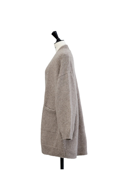 24AW Cardigan en laine et alpaga /CT24319