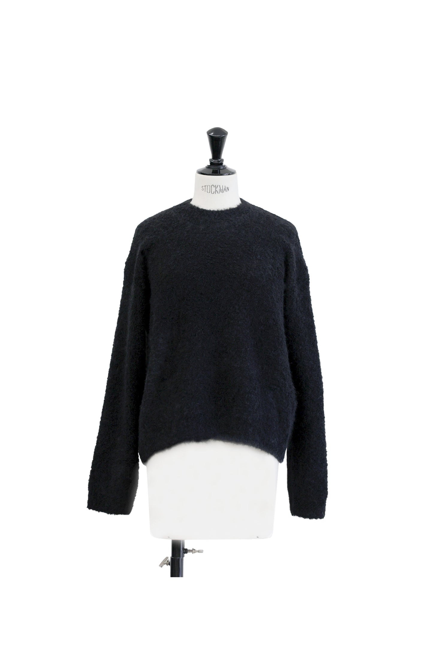 24AW Pull ample en laine d'alpaga bouclé  /CT24320