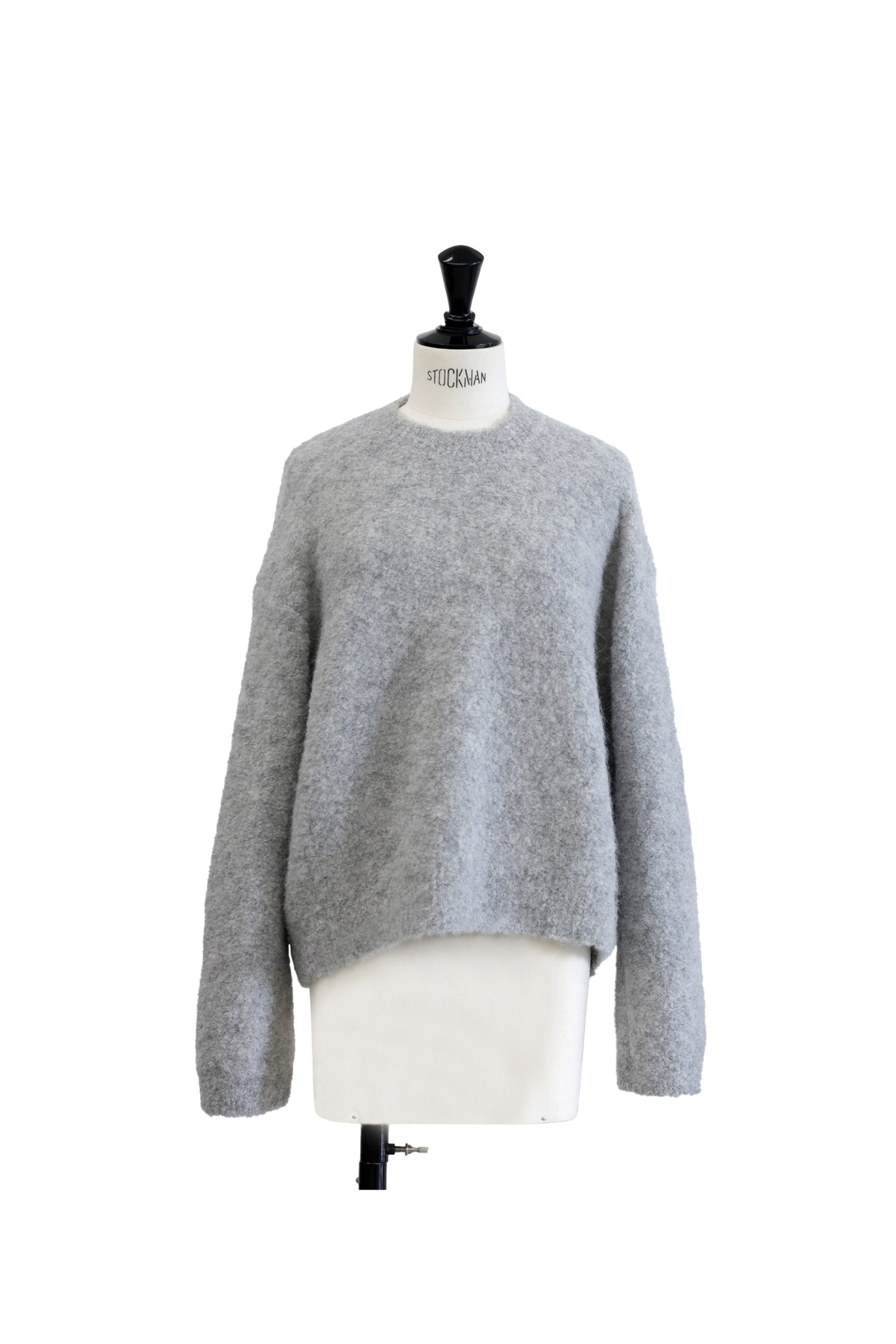 24AW Pull ample en laine d'alpaga bouclé  /CT24320