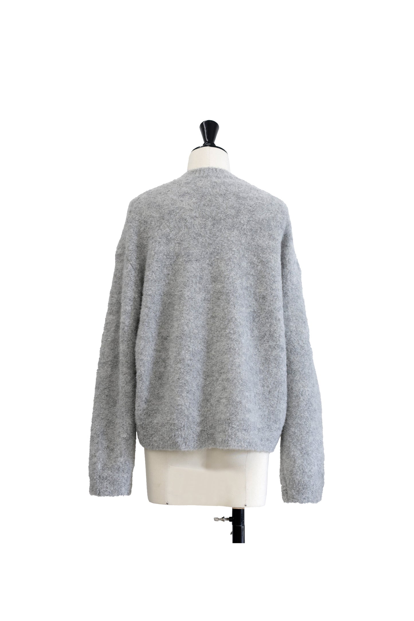 24AW Pull ample en laine d'alpaga bouclé  /CT24320