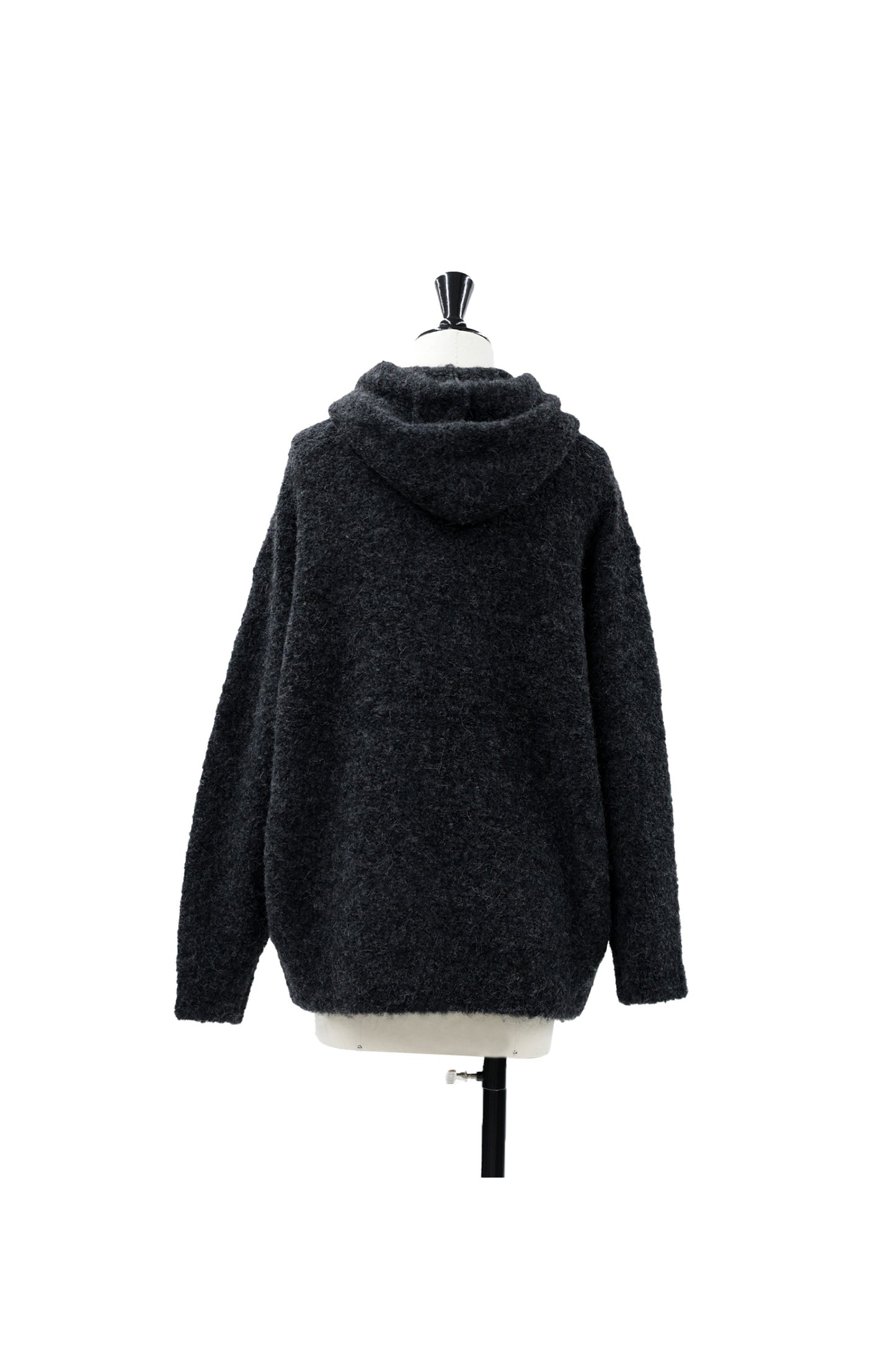 24FW Alpaca loop hooded pullover /CT24321