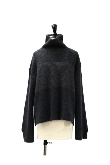 24AW Raccoon slit sleeve turtle neck /CT24330