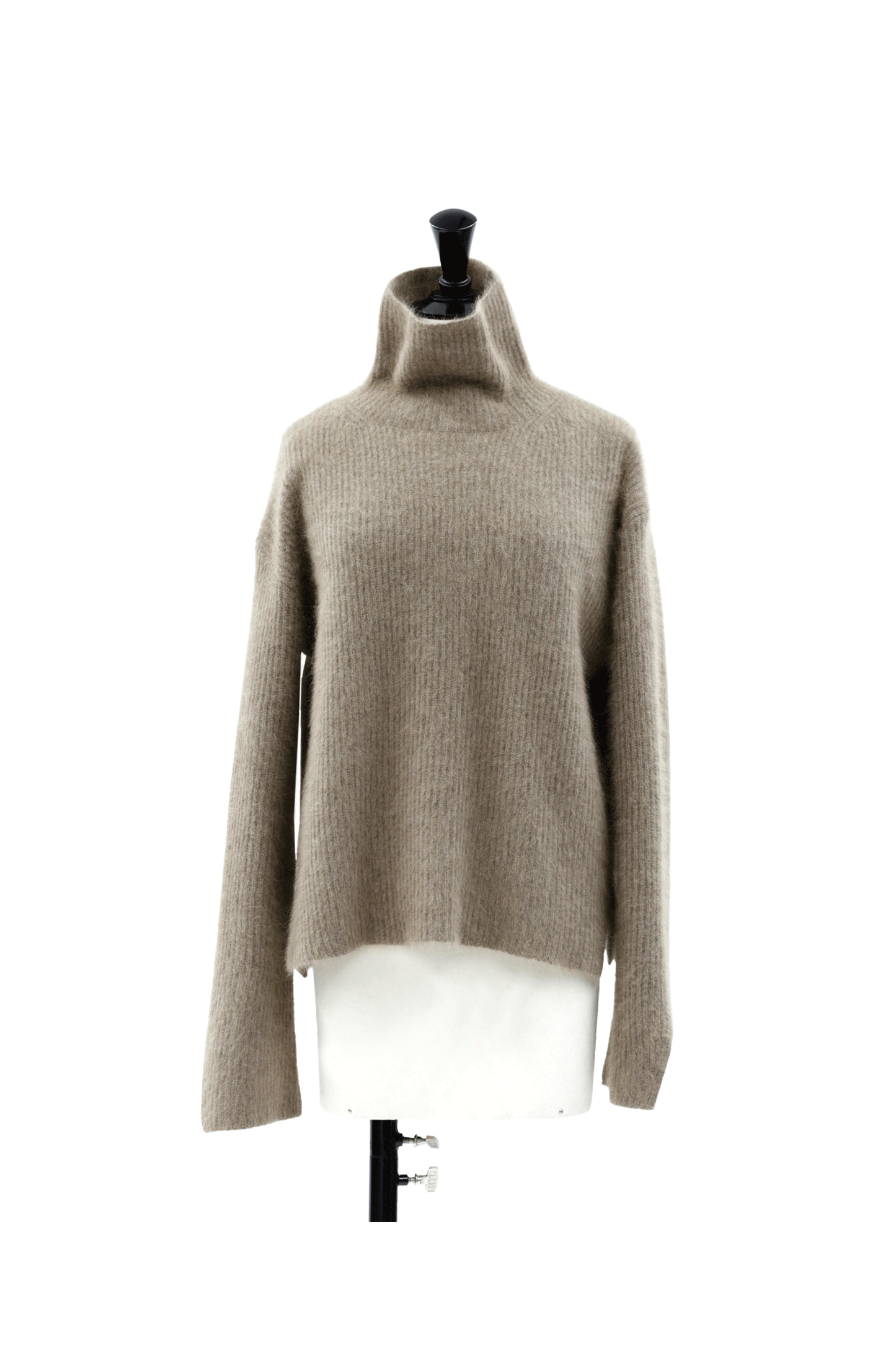 24AW Raccoon slit sleeve turtle neck /CT24330