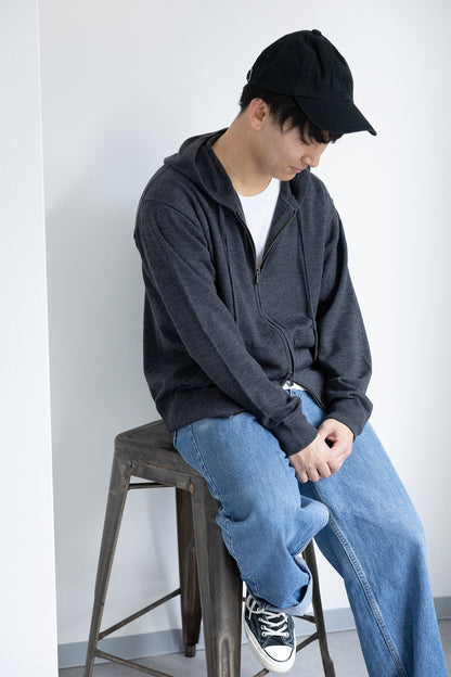 24AW Rws wool zip hoodie /CT24392