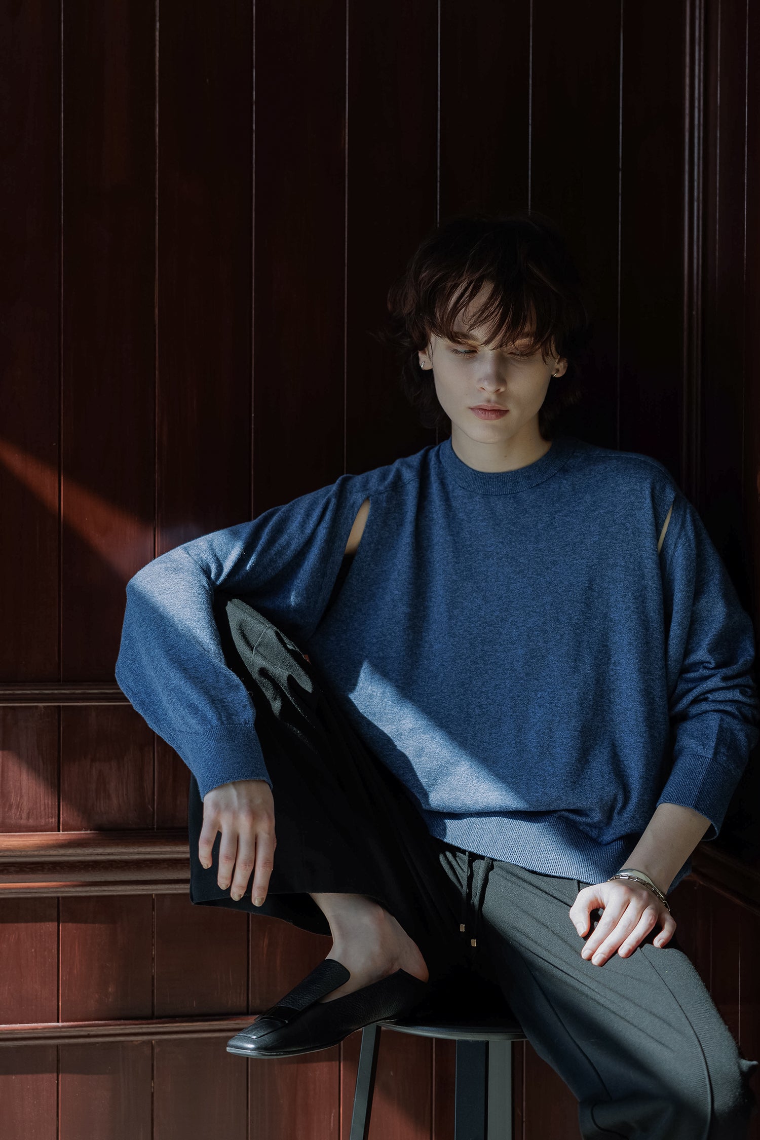 25AW cotton cashmere 2way pullover /CT25304 – C.T.plage