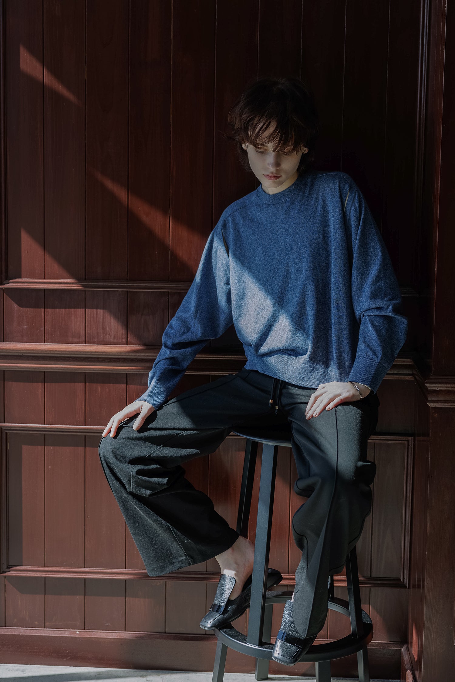 25AW Pull en coton et cachemire à double usage / CT25304