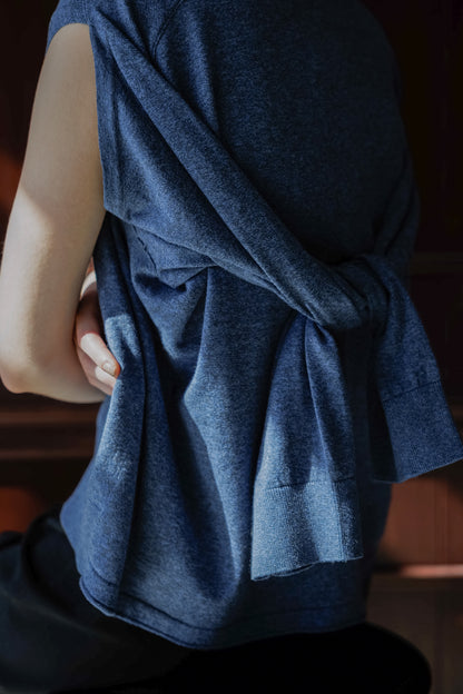 25AW cotton cashmere 2way pullover /CT25304