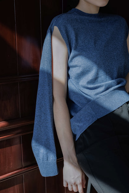 25AW cotton cashmere 2way pullover /CT25304