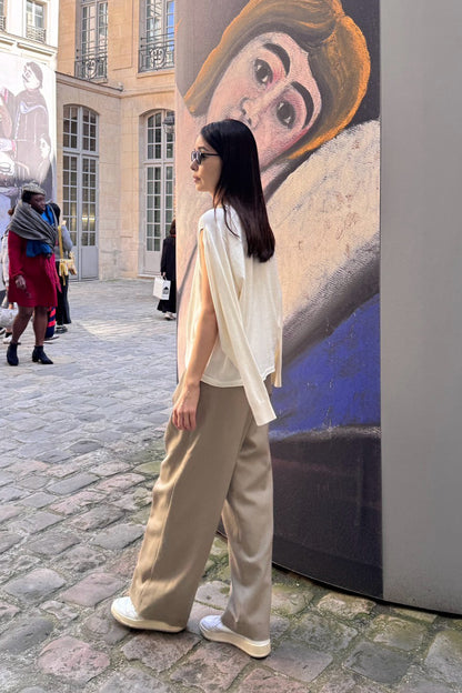 25AW cotton cashmere 2way pullover /CT25304