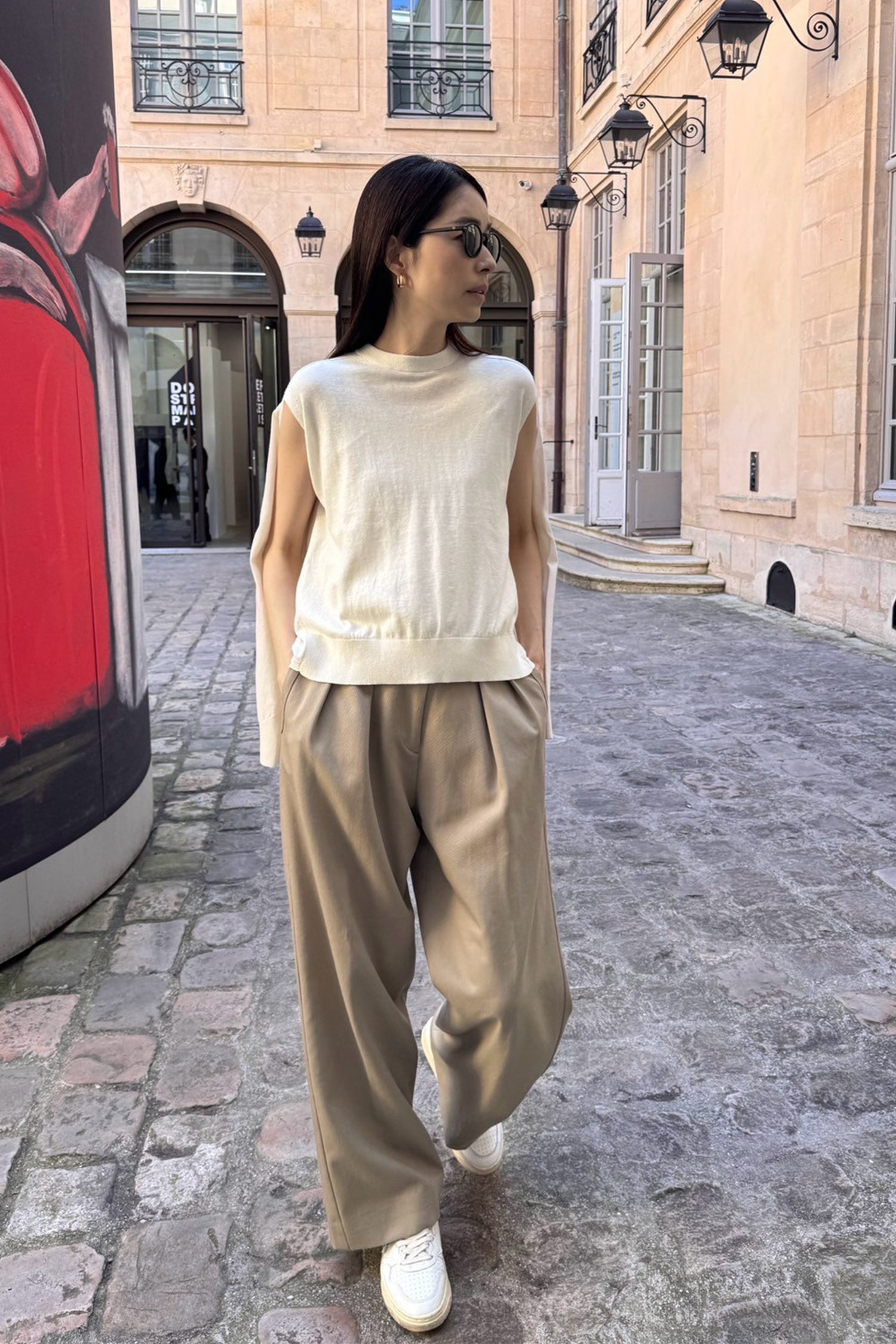 25AW Pull en coton et cachemire à double usage / CT25304