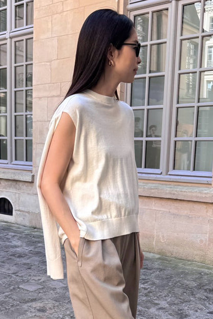 25AW cotton cashmere 2way pullover /CT25304