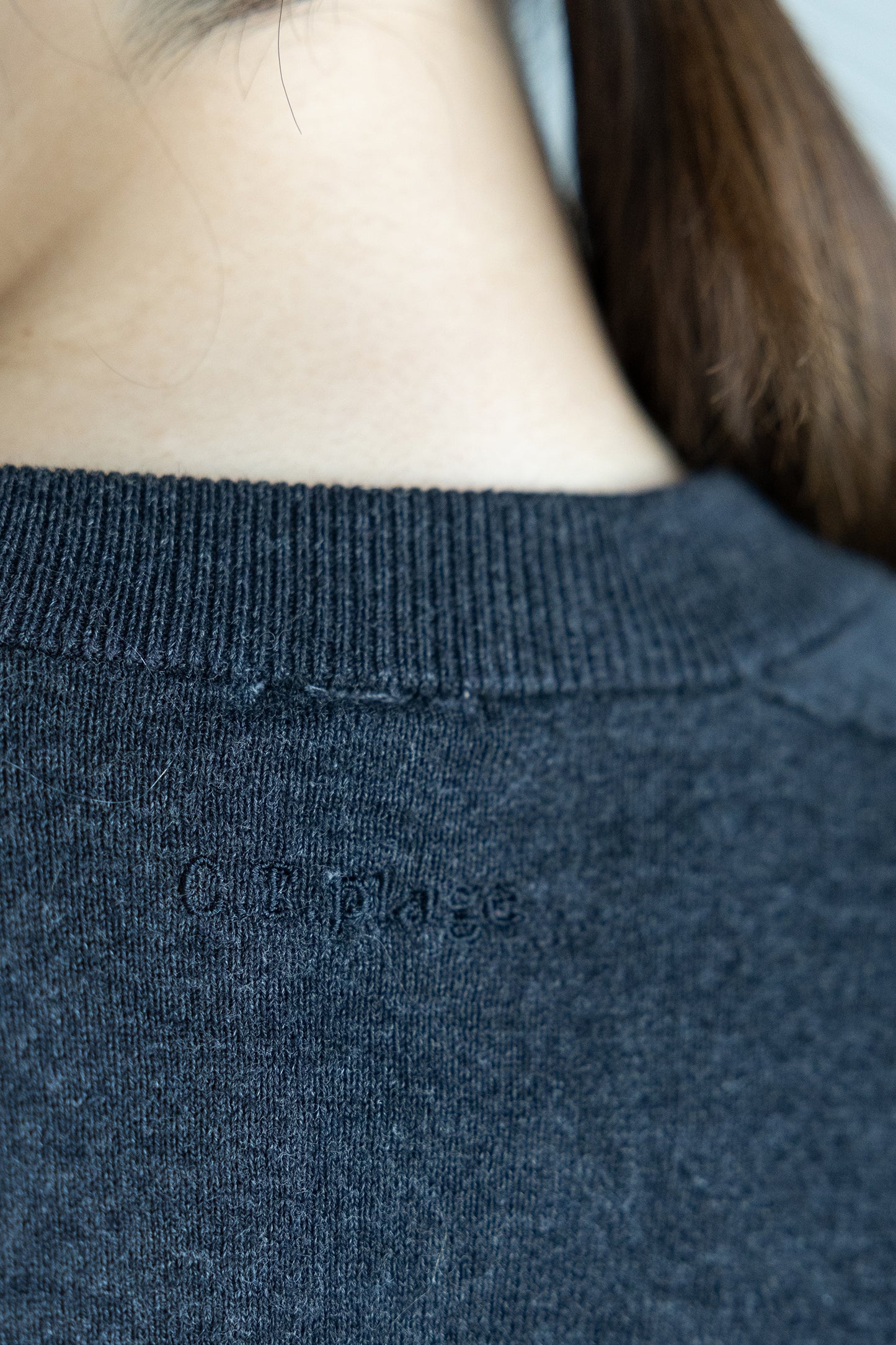 25AW cotton cashmere 2way pullover /CT25304