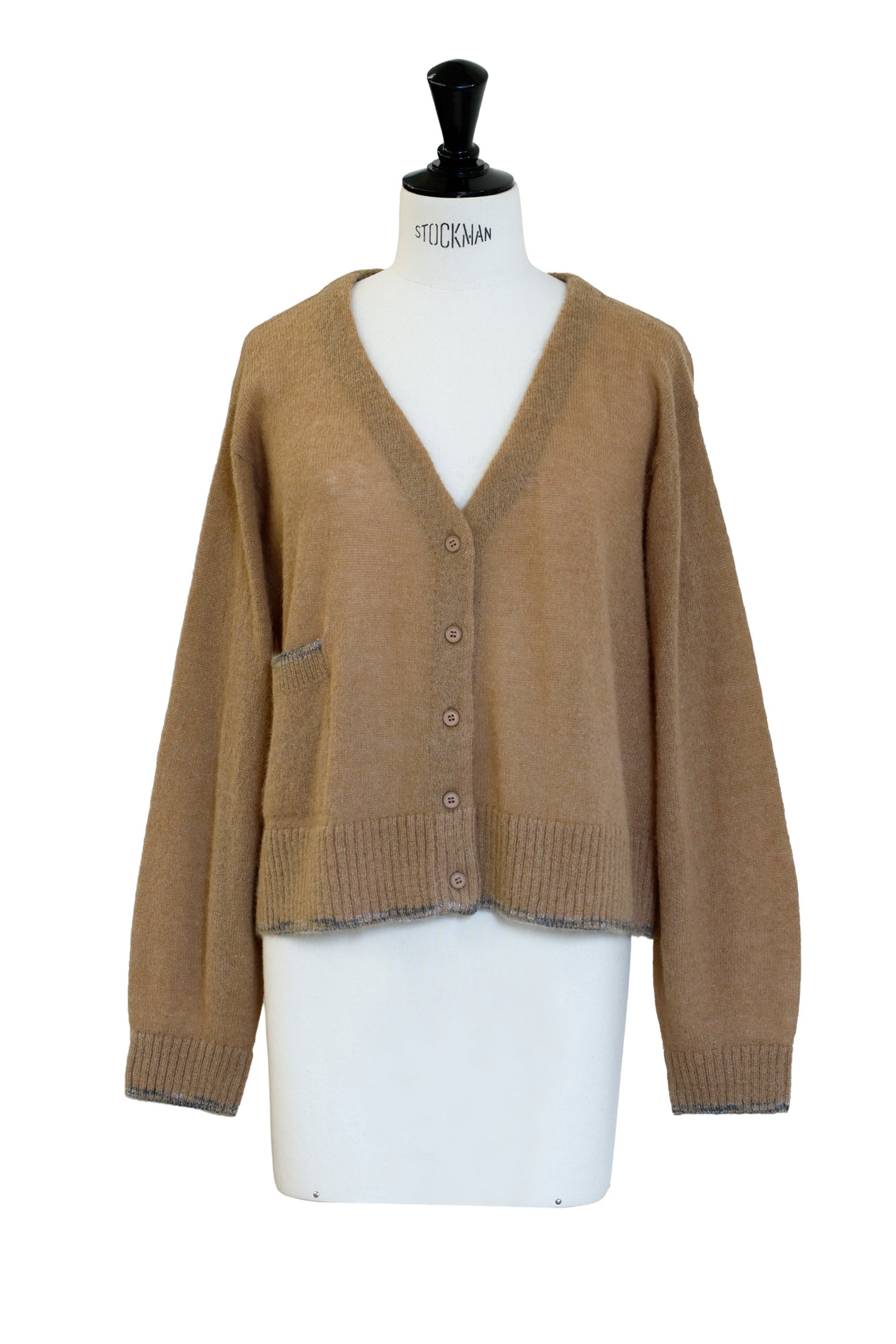 HOLIDAY20/ 25AW Cardigan en alpaga et laine rws/CT25310