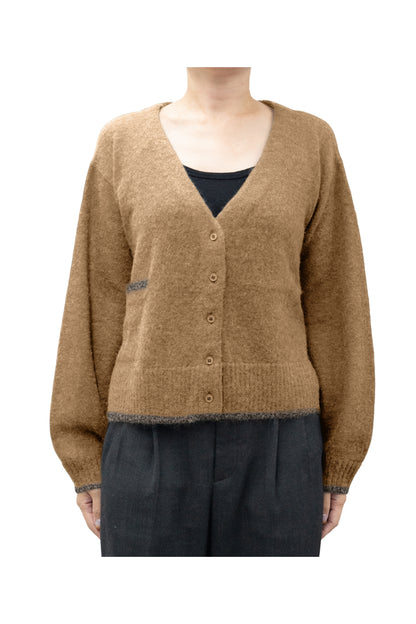25AW Cardigan en alpaga et laine rws/CT25310
