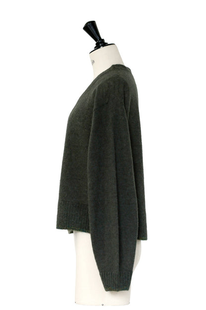 25AW Cardigan en alpaga et laine rws/CT25310