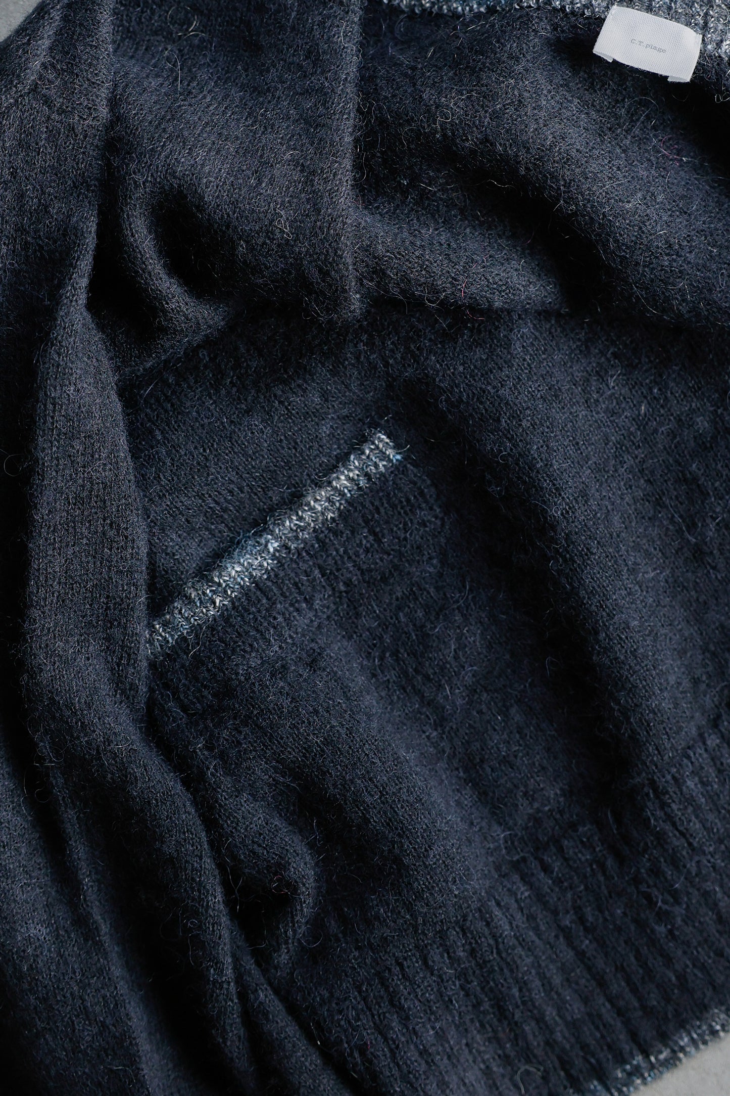 25AW Cardigan en alpaga et laine rws/CT25310