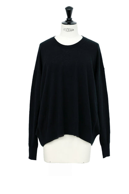 25AW wool raccoon oversize pullover /CT25311