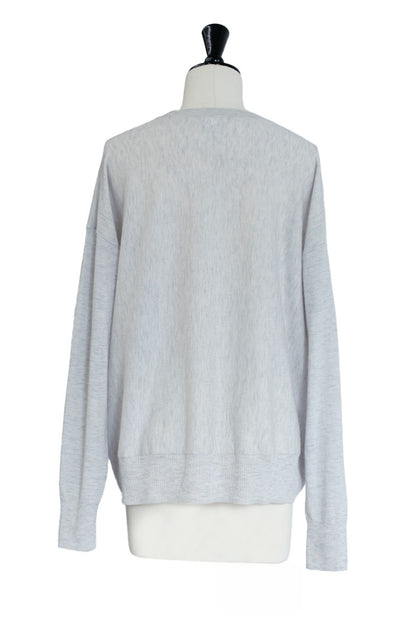 25AW wool raccoon oversize pullover /CT25311