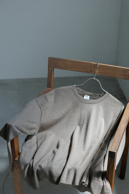 25AW wool raccoon oversize pullover /CT25311