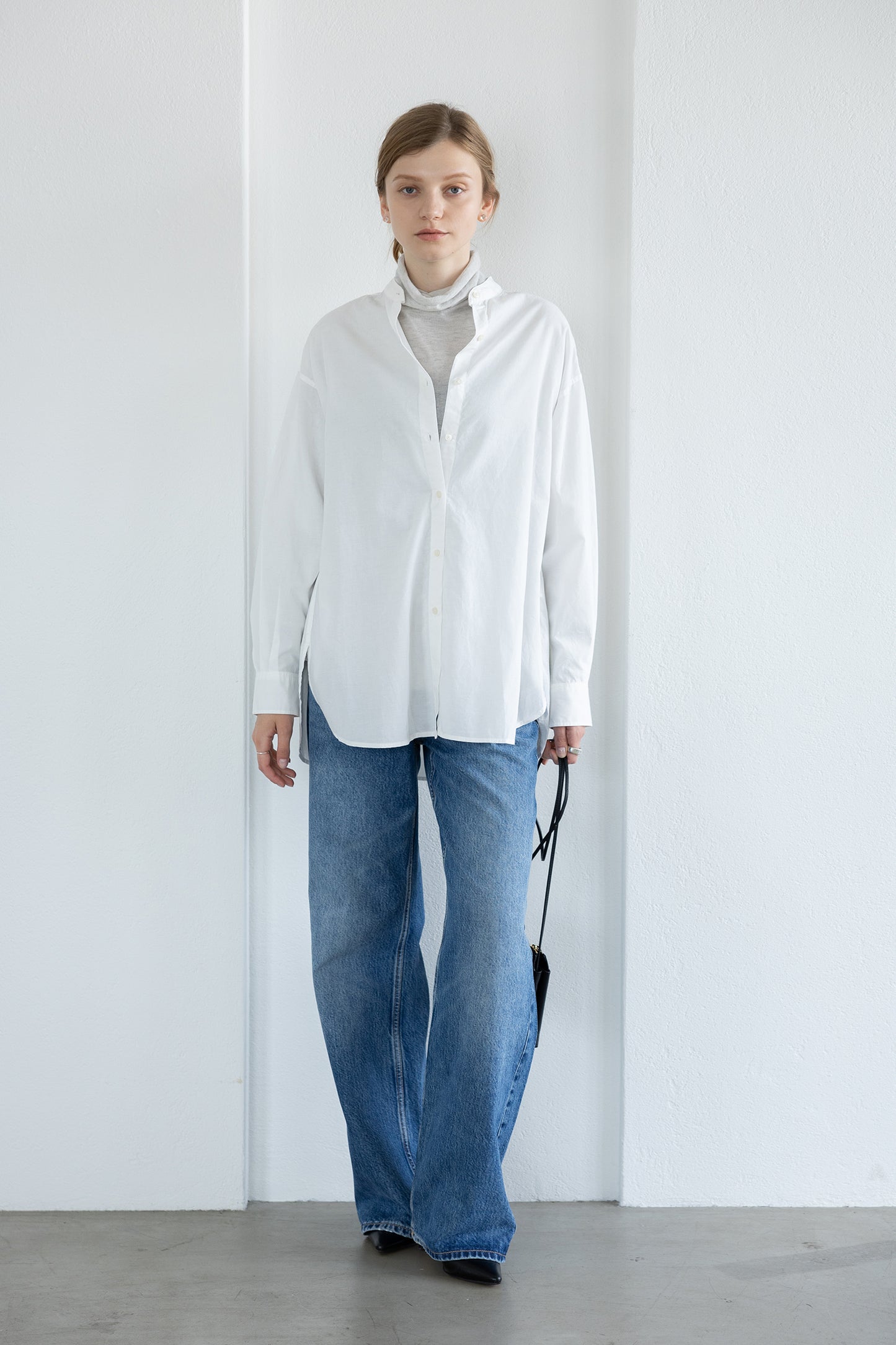 25AW Wool raccoon turtleneck pullover /CT25312