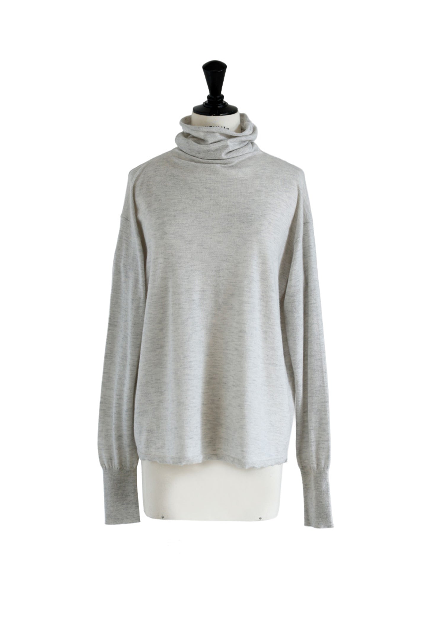 25AW Wool raccoon turtleneck pullover /CT25312