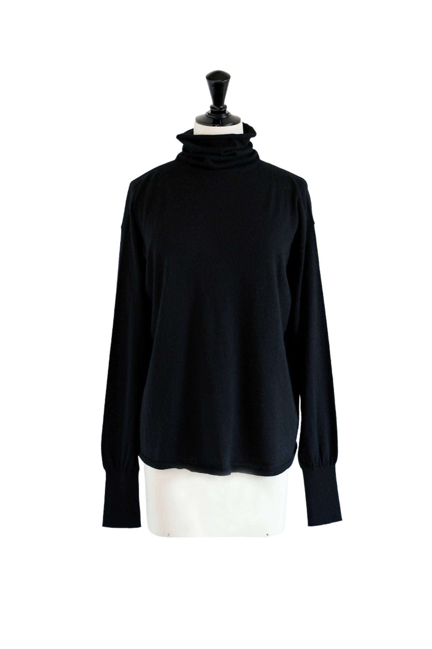 25AW Wool raccoon turtleneck pullover /CT25312